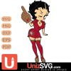 San Francisco 49ers Betty Boop Girl SVG PNG 9