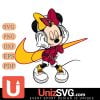 Arizona Cardinals Cute Minnie Mouse Dancing