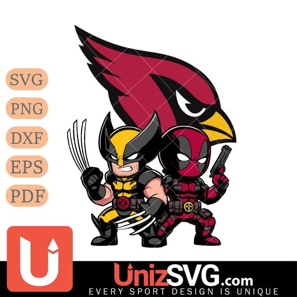 Arizona Cardinals Deadpool And Wolverine