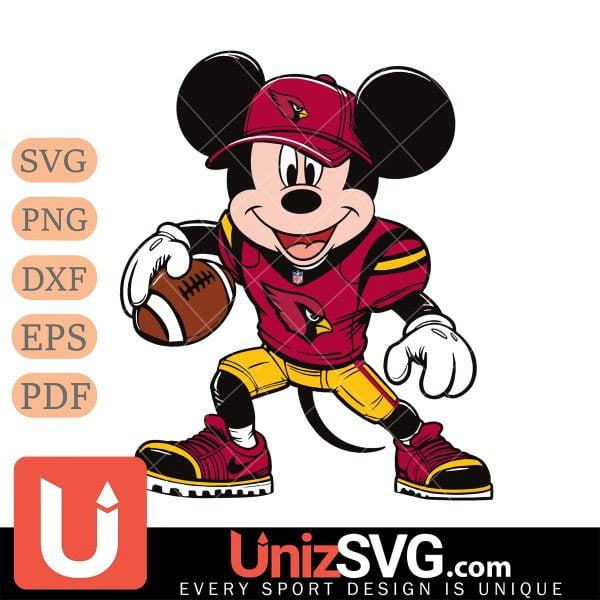 Arizona Cardinals Mickey Mouse