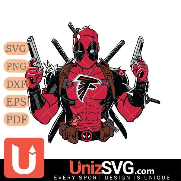 Atlanta Falcons Cool Deadpool