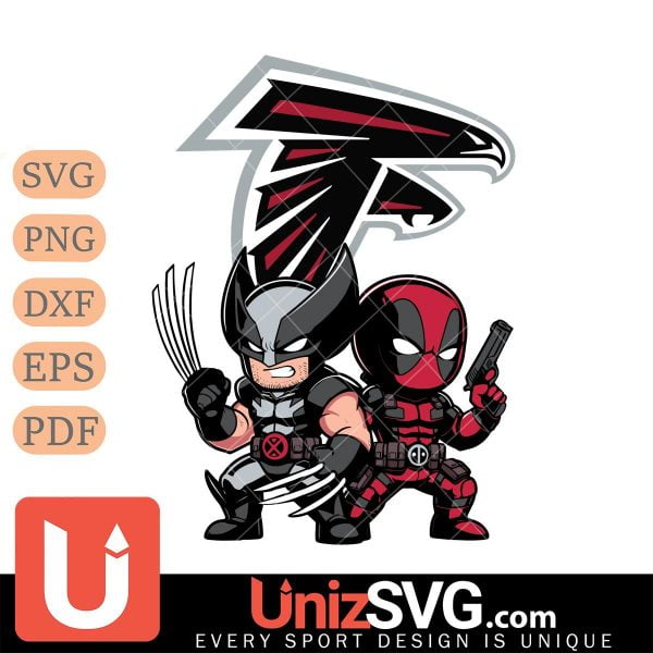 Atlanta Falcons Deadpool And Wolverine