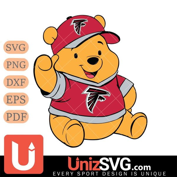 Atlanta Falcons Pooh Bear