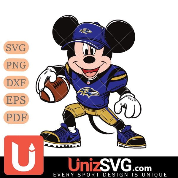 Baltimore Ravens Mickey Mouse