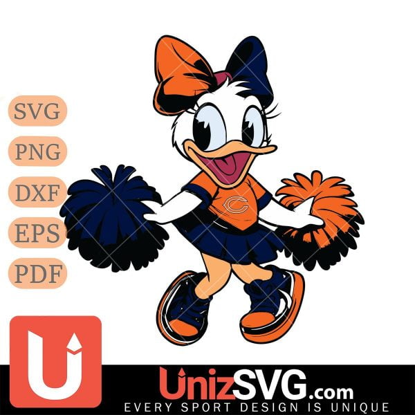 Chicago Bears Daisy Duck Cheerleader