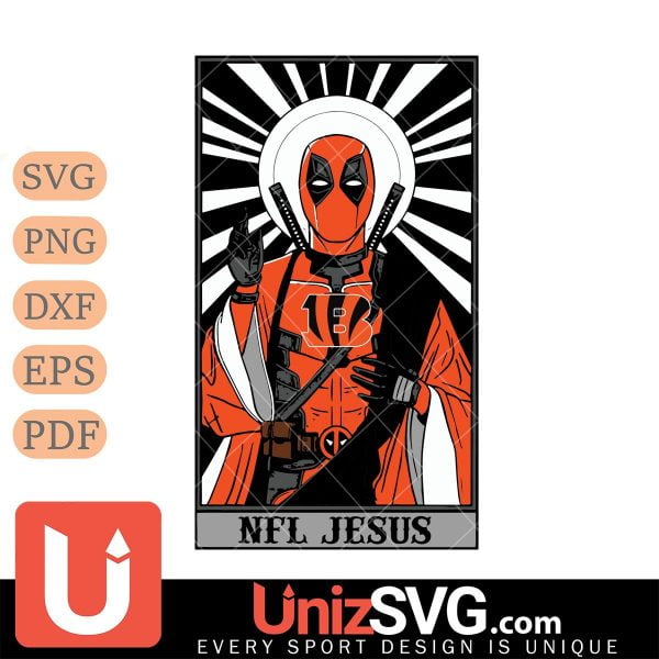 Cincinnati Bengals Deadpool NFL Jesus