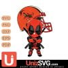 Cleveland Browns Cute Deadpool