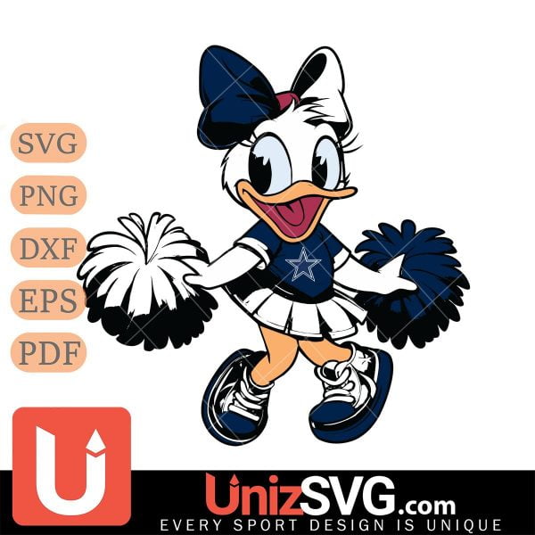 Dallas Cowboys Daisy Duck Cheerleader