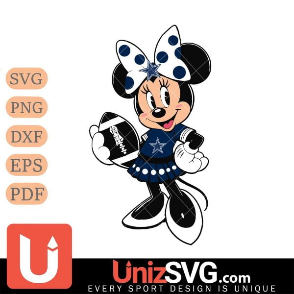 Dallas Cowboys Minnie Mouse