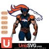 Denver Broncos Badass Wolverine