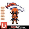 Denver Broncos Cute Deadpool