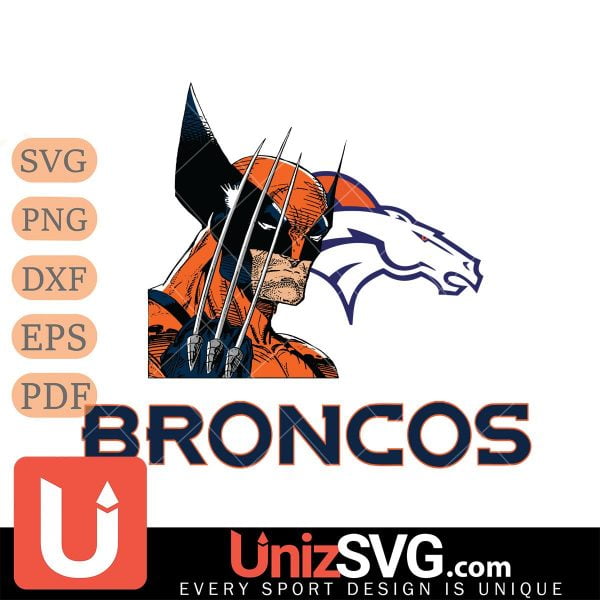 Denver Broncos Wolverine