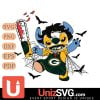 Green Bay Packers Stitch Texas Chainsaw Halloween