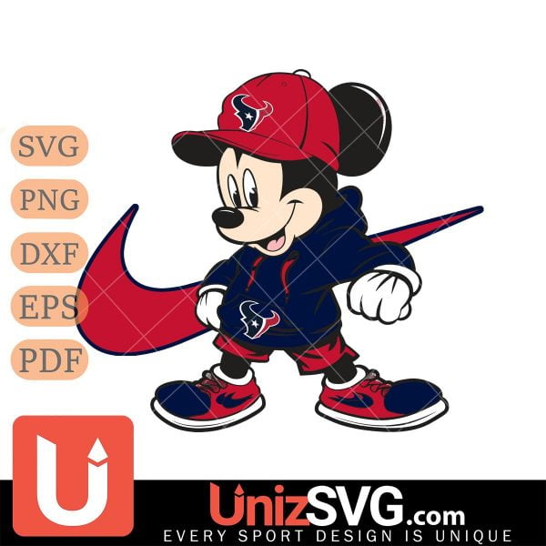 Houston Texans Cool Mickey Mouse