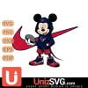 Houston Texans Mickey Wearing Hoodie Sport