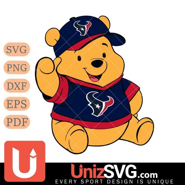 Houston Texans Pooh Bear