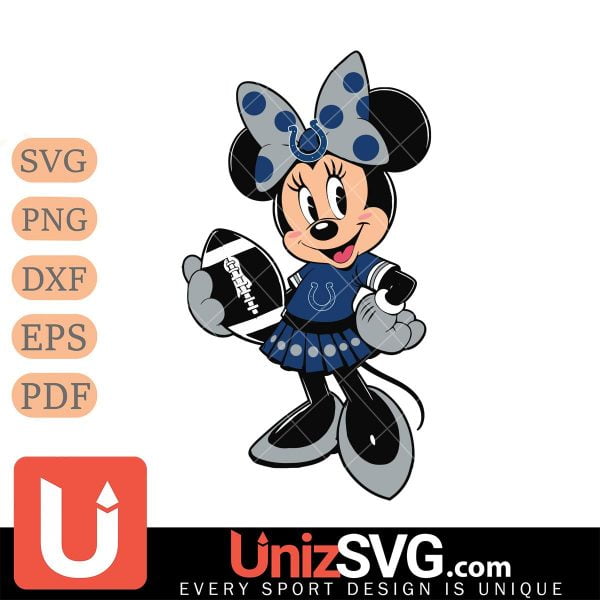 Indianapolis Colts Minnie Mouse