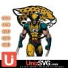 Jacksonville Jaguars Badass Wolverine