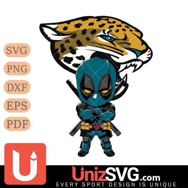 Jacksonville Jaguars Cute Deadpool