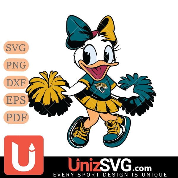 Jacksonville Jaguars Daisy Duck Cheerleader