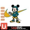 Jacksonville Jaguars Mickey Wearing Hoodie Sport