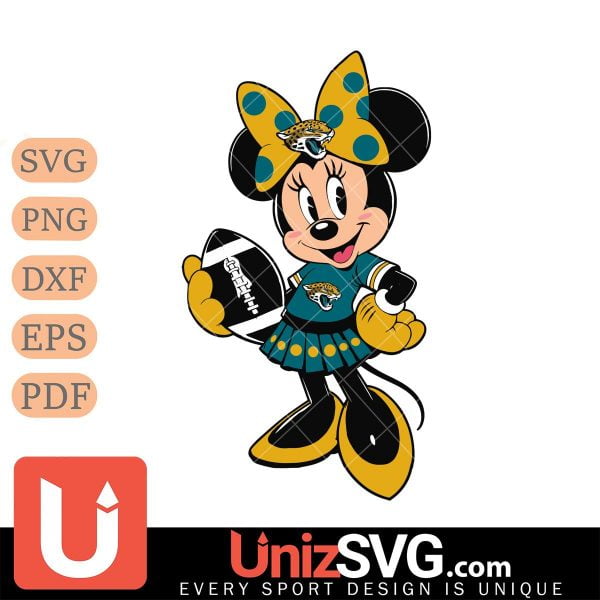 Jacksonville Jaguars Minnie Mouse