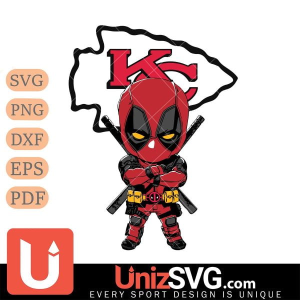 Kansas City Chiefs Cute Deadpool