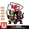 Kansas City Chiefs Deadpool And Wolverine