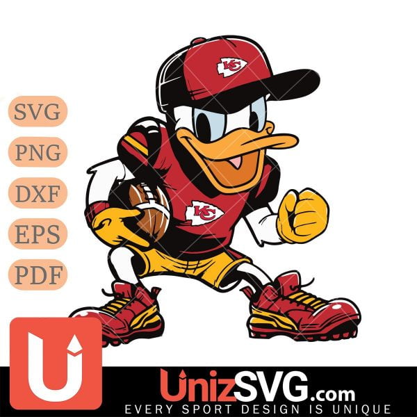 Kansas City Chiefs Donal Duck