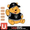 Las Vegas Raiders Pooh Bear