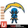 Los Angeles Chargers Cute Deadpool