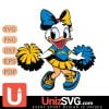 Los Angeles Chargers Daisy Duck Cheerleader