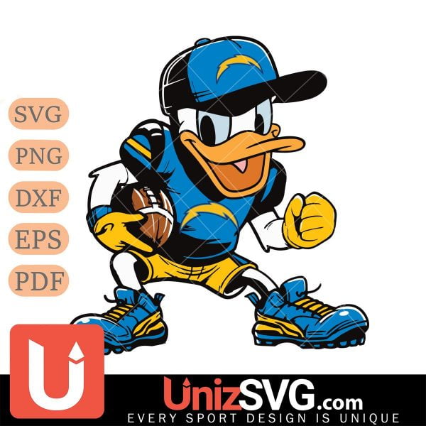 Los Angeles Chargers Donal Duck