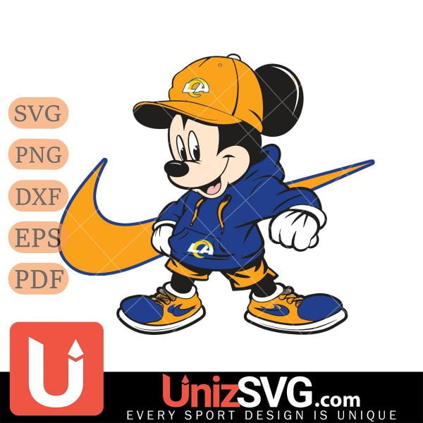 Los Angeles Rams Cool Mickey Mouse