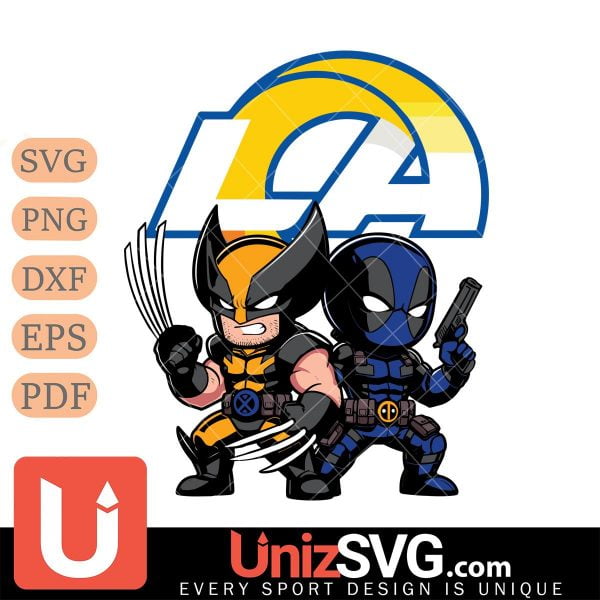 Los Angeles Rams Deadpool And Wolverine