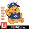 Los Angeles Rams Pooh Bear