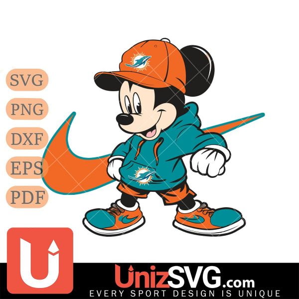 Miami Dolphins Cool Mickey Mouse