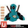 Miami Dolphins Deadpool Love