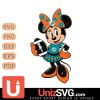 Miami Dolphins Minnie Mouse