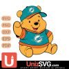 Miami Dolphins Pooh Bear