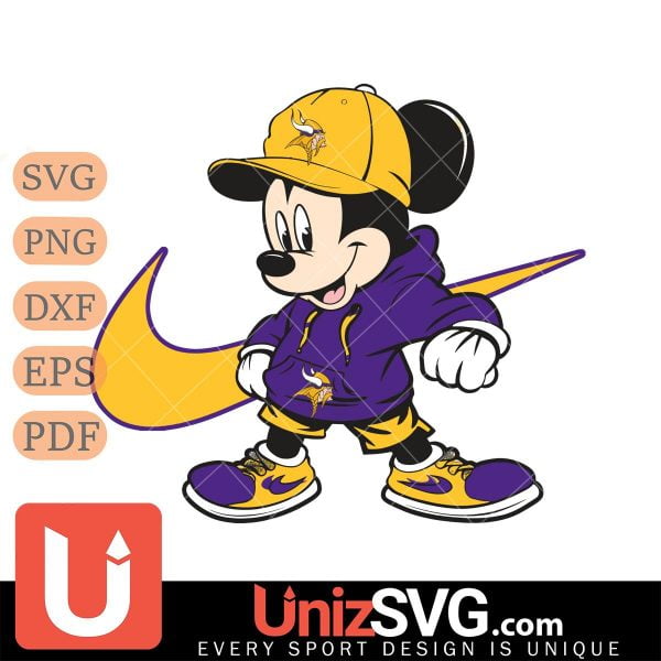 Minnesota Vikings Cool Mickey Mouse