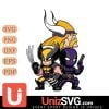 Minnesota Vikings Deadpool And Wolverine