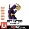 Minnesota Vikings Deadpool Hey Haters Kiss My Ass