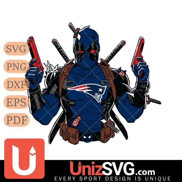 New England Patriots Cool Deadpool