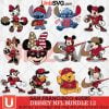 San Francisco 49ers Disney Bundle SVG