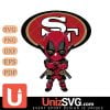 San Francisco 49ers Cute Deadpool