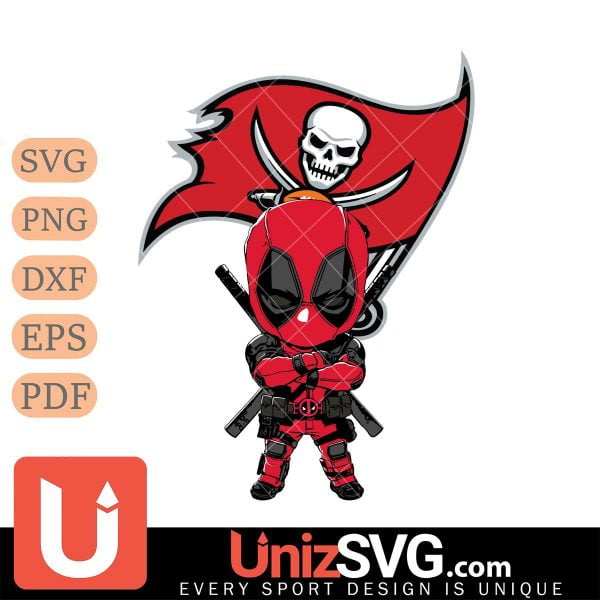 Tampa Bay Buccaneers Cute Deadpool