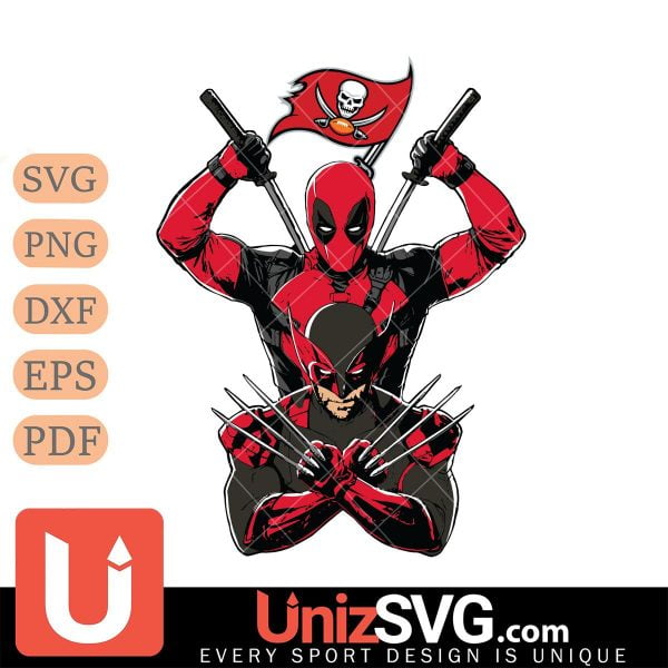 Tampa Bay Buccaneers Deadpool And Wolverine NFL