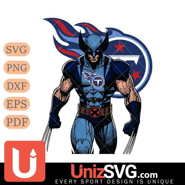 Tennessee Titans Badass Wolverine