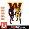 Washington Football Team Badass Deadpool And Wolverine